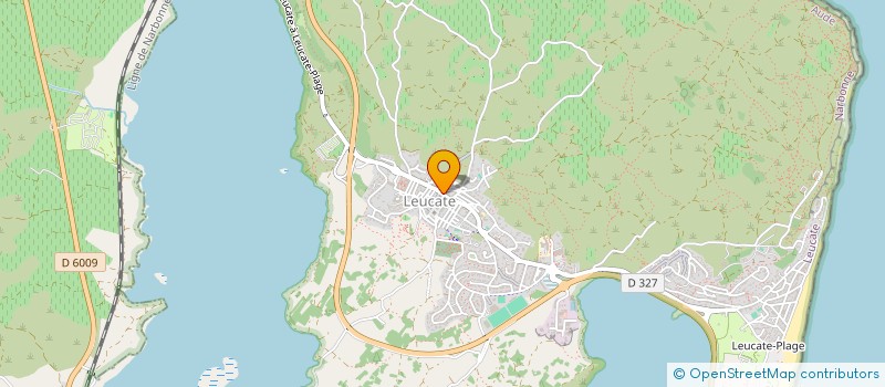 localisation de l'entreprise MAISON GALBAN  LEUCATE