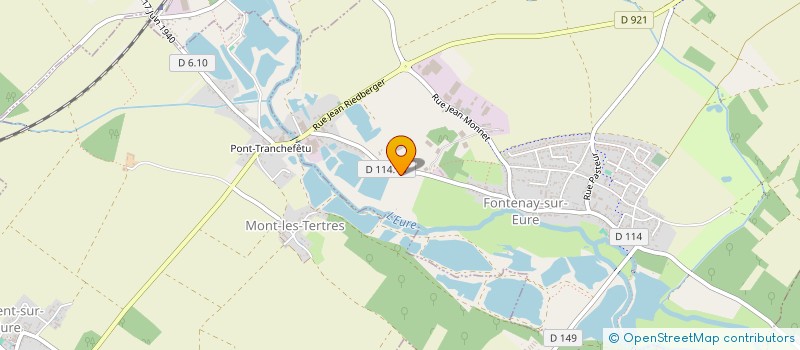 localisation de l'entreprise MAISON GALLIA à FONTENAY-SUR-EURE