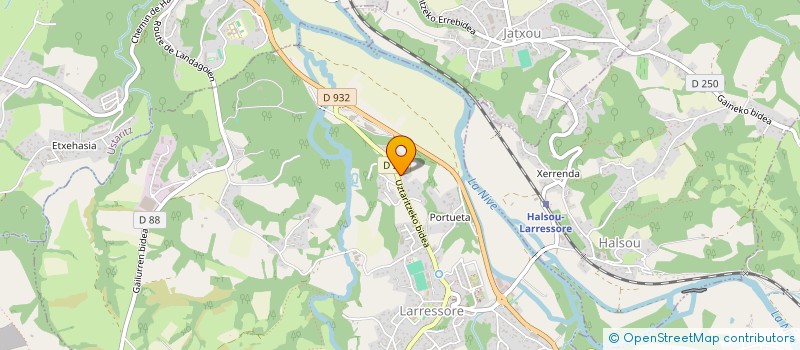 localisation de l'entreprise MAISON GARET  LARRESSORE