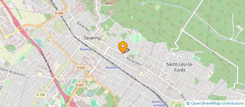 localisation de l'entreprise MAISON GARGARO à TAVERNY