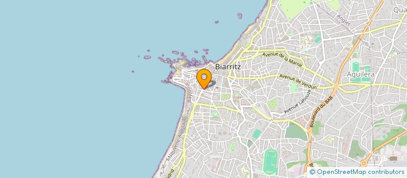 localisation de l'entreprise MAISON GARNIER à BIARRITZ