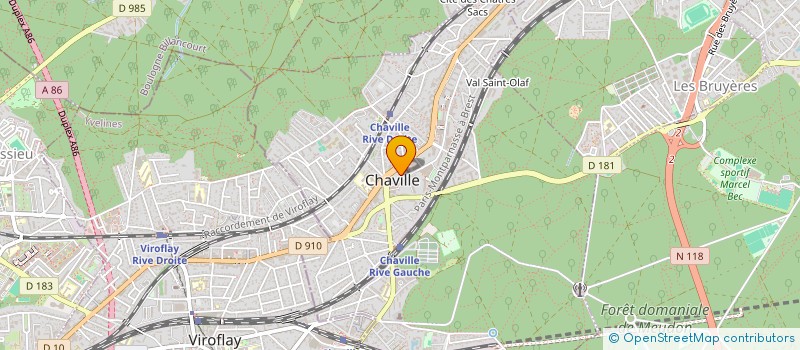 localisation de l'entreprise MAISON GAUTIER à CHAVILLE