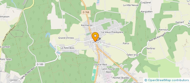 localisation de l'entreprise MAISON GEORGES à CAMORS