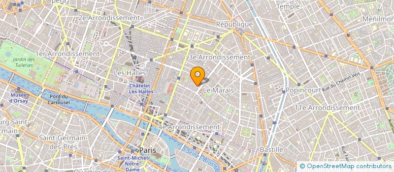 localisation de l'entreprise MAISON GILLES ROSIER à PARIS