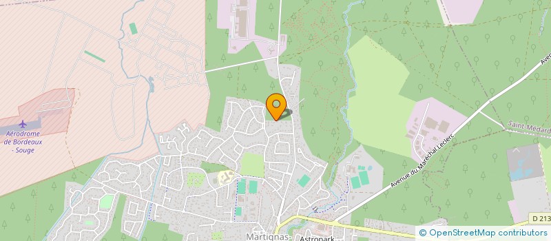 localisation de l'entreprise MAISON GIRAUDI  MARTIGNAS-SUR-JALLE