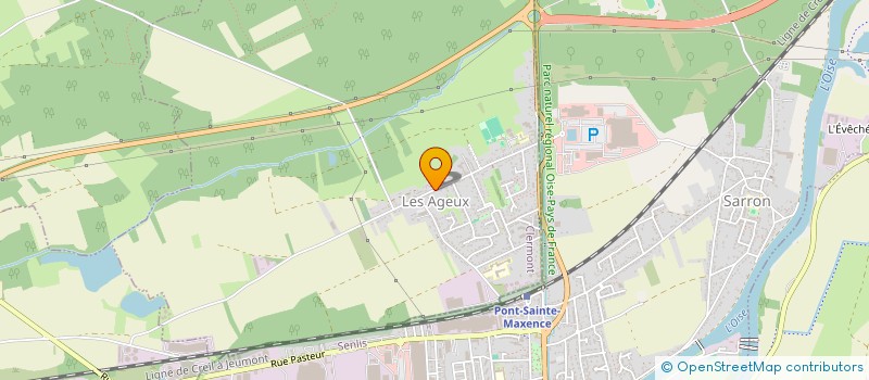 localisation de l'entreprise MAISON GOLDEN DOVE  LES AGEUX