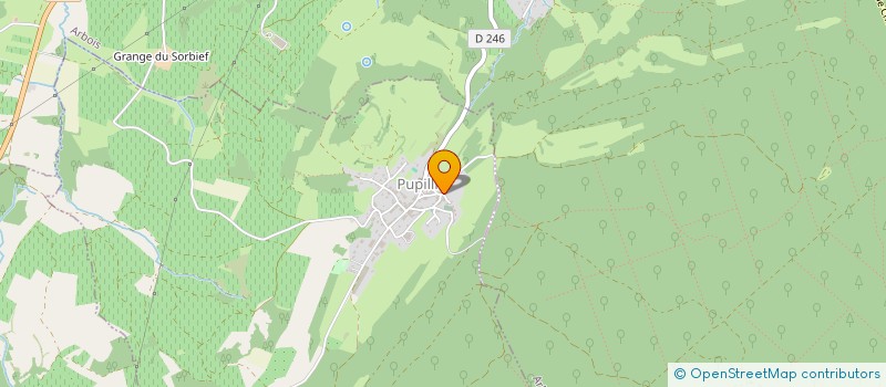 localisation de l'entreprise MAISON GOUILLAUD-VINS FINS à PUPILLIN