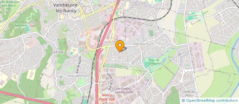 localisation de l'entreprise MAISON GRUBER  HEILLECOURT