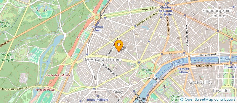 localisation de l'entreprise MAISON GUEDI  PARIS