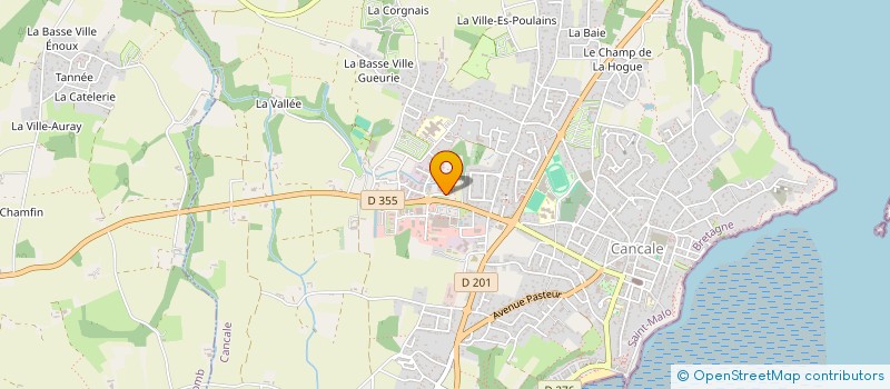 localisation de l'entreprise MAISON GUELLA  CANCALE