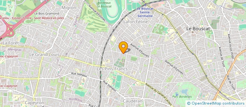 localisation de l'entreprise MAISON GUSTAVE  BORDEAUX