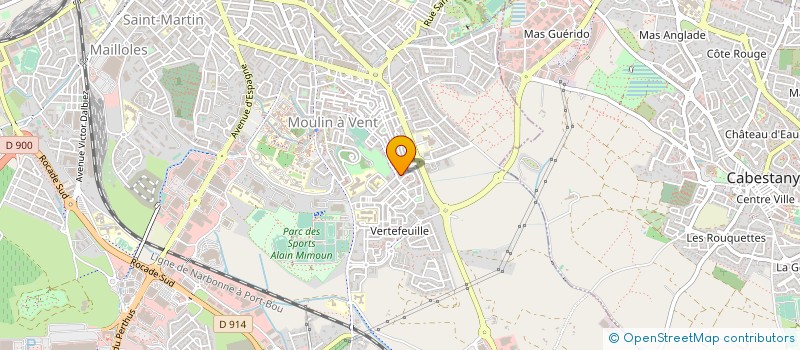 localisation de l'entreprise MAISON GUY LORES  PERPIGNAN