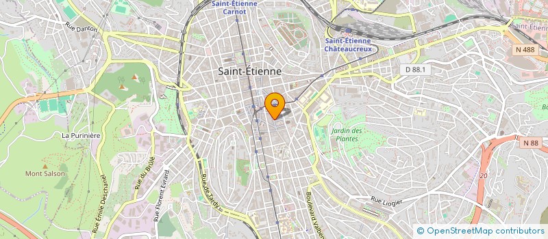 localisation de l'entreprise MAISON H  SAINT-ETIENNE