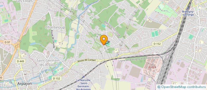 localisation de l'entreprise MAISON-H-LUXURY à SAINT-GERMAIN-LES-ARPAJON