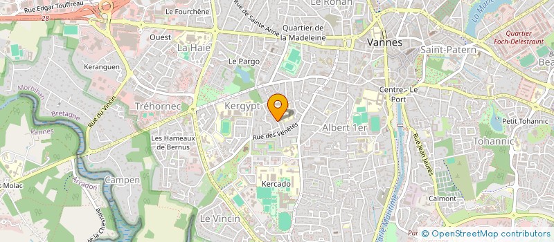 localisation de l'entreprise MAISON HADENN à VANNES