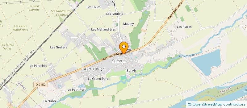 localisation de l'entreprise MAISON HAMDI  SUEVRES