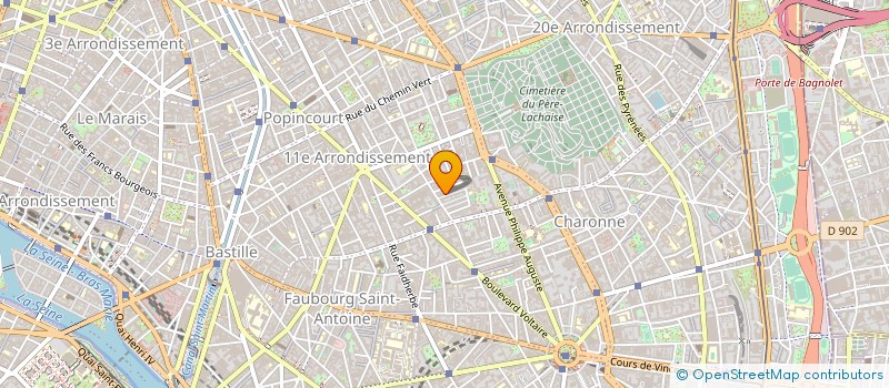 localisation de l'entreprise MAISON HAMELLE à PARIS