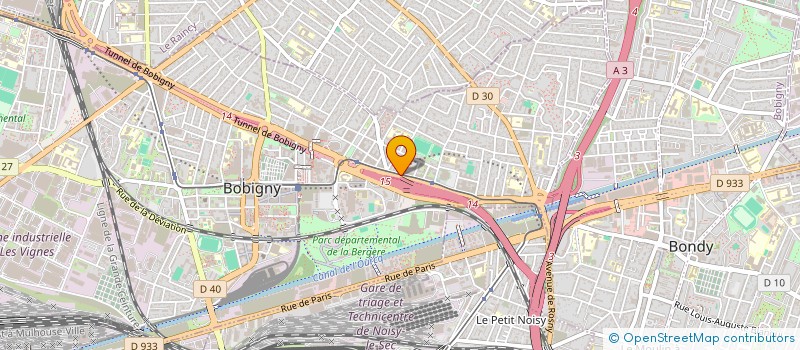 localisation de l'entreprise MAISON HAN  BOBIGNY