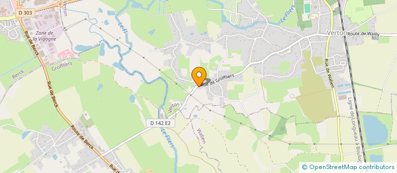 localisation de l'entreprise MAISON HAULTCOEUR  VERTON