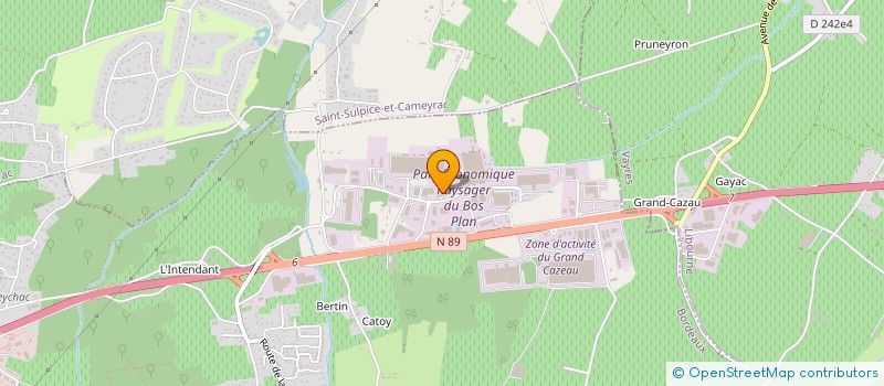 localisation de l'entreprise MAISON HEBRARD  HAUX