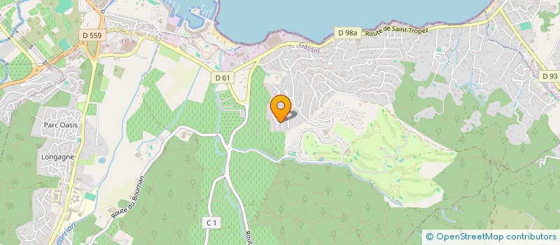 localisation de l'entreprise MAISON HEDONIE  GASSIN