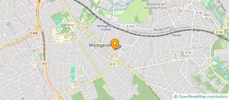 localisation de l'entreprise MAISON HEKA.BEE à MONTGERON
