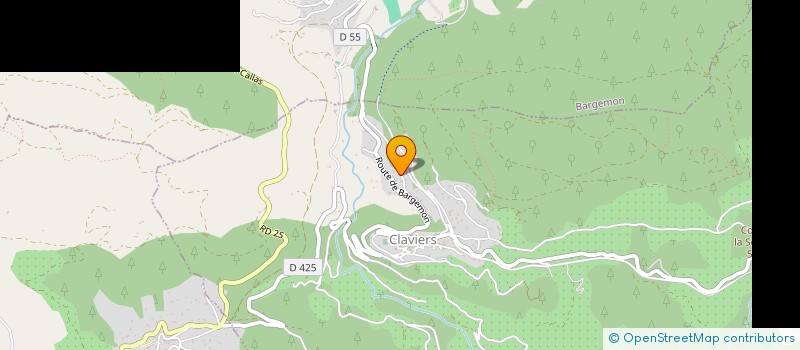 localisation de l'entreprise MAISON HELIOS  CLAVIERS