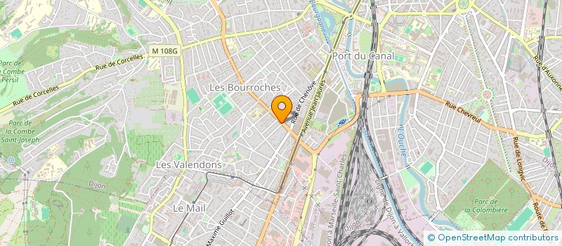 localisation de l'entreprise MAISON HELIOT à DIJON