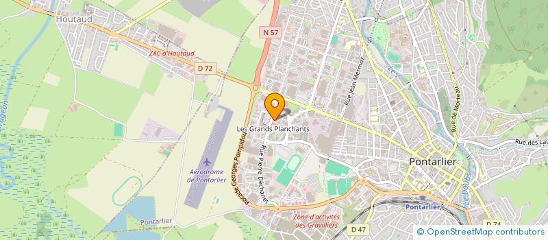 localisation de l'entreprise MAISON HELY & SOMMIER  PONTARLIER