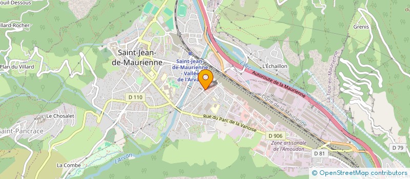 localisation de l'entreprise MAISON HENOCQ  SAINT-JEAN-DE-MAURIENNE