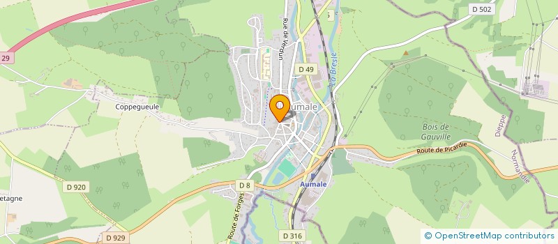 localisation de l'entreprise MAISON HERAULT  AUMALE