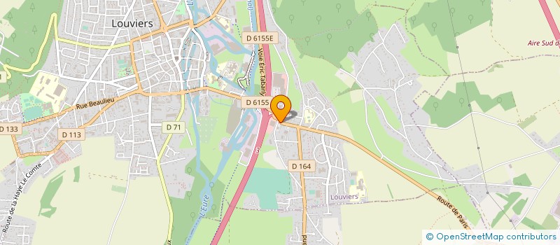 localisation de l'entreprise MAISON HERON PERE ET FILLES à LOUVIERS