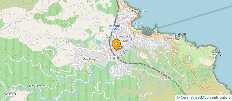 localisation de l'entreprise MAISON HERRE CASSES à BANYULS-SUR-MER