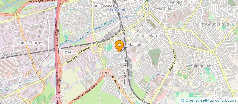 localisation de l'entreprise MAISON HESTIA  PERPIGNAN