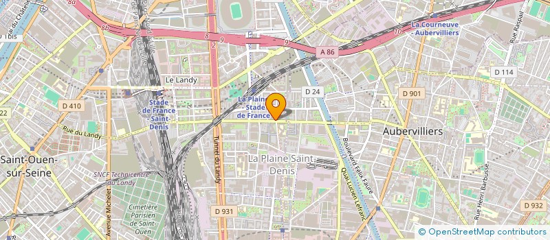 localisation de l'entreprise MAISON HONORE LA PLAINE à SAINT-DENIS