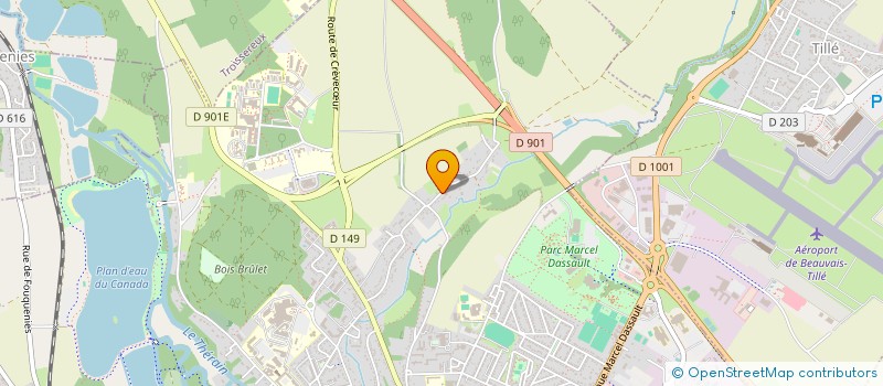 localisation de l'entreprise MAISON HOPE  BEAUVAIS