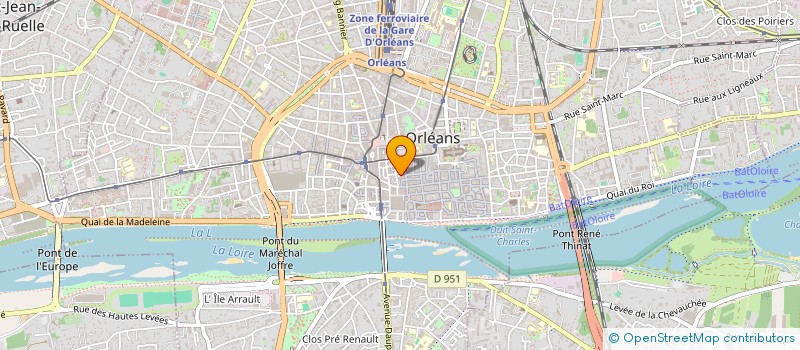 localisation de l'entreprise MAISON HOPS à ORLEANS