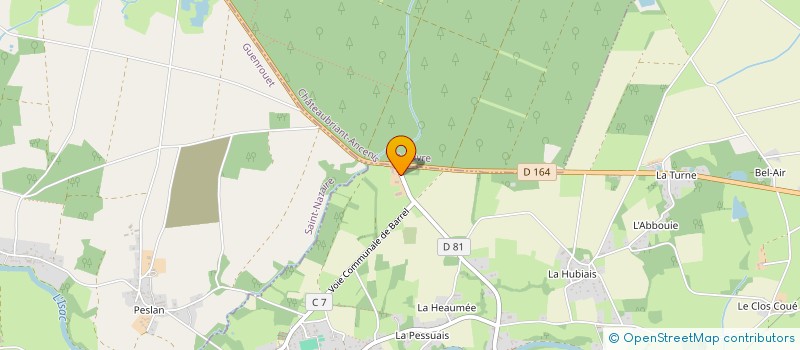 localisation de l'entreprise MAISON HOSPITALIERE ST JOSEPH  FAY-DE-BRETAGNE