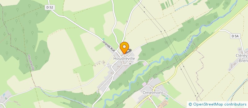localisation de l'entreprise MAISON HOUDREVILLE  HOUDREVILLE