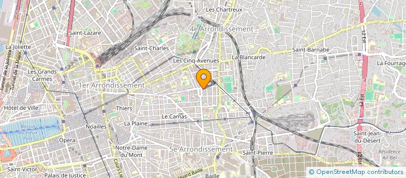 localisation de l'entreprise MAISON HUBERT à MARSEILLE