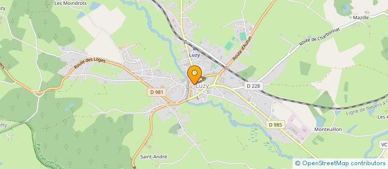 localisation de l'entreprise MAISON IMMOBILIER  LUZY