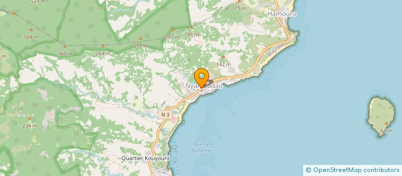 localisation de l'entreprise MAISON INCHA à BANDRELE