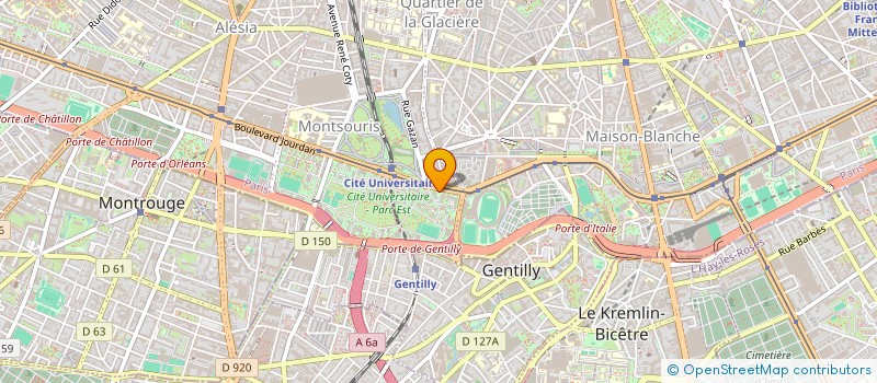 localisation de l'entreprise MAISON INDUSTR AGRICOL ALIMENT à PARIS