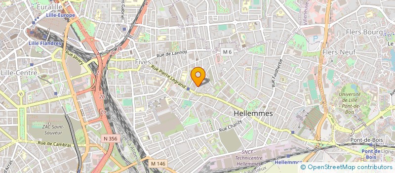localisation de l'entreprise MAISON INTERGENERATIONNELLE DE LOISIRS ARTISTIQUES ET CULTURELS à LILLE