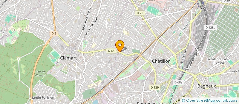 localisation de l'entreprise MAISON ISOLATION à CHATILLON
