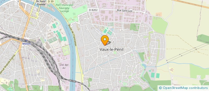 localisation de l'entreprise MAISON ISOLATION BOIS à VAUX-LE-PENIL
