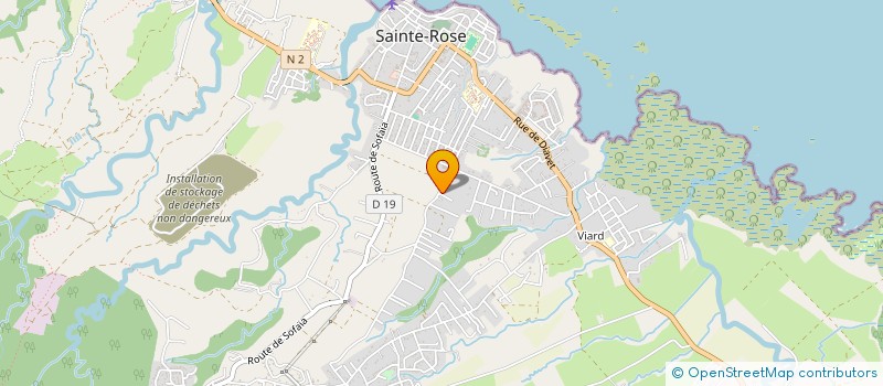 localisation de l'entreprise MAISON J à SAINTE-ROSE