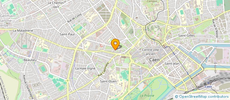 localisation de l'entreprise MAISON J à CAEN