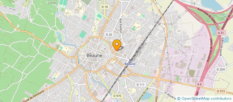 localisation de l'entreprise MAISON JABOULET VERCHERRE à BEAUNE
