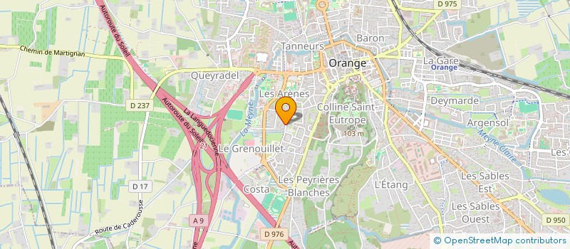 localisation de l'entreprise MAISON JACOTTE  ORANGE